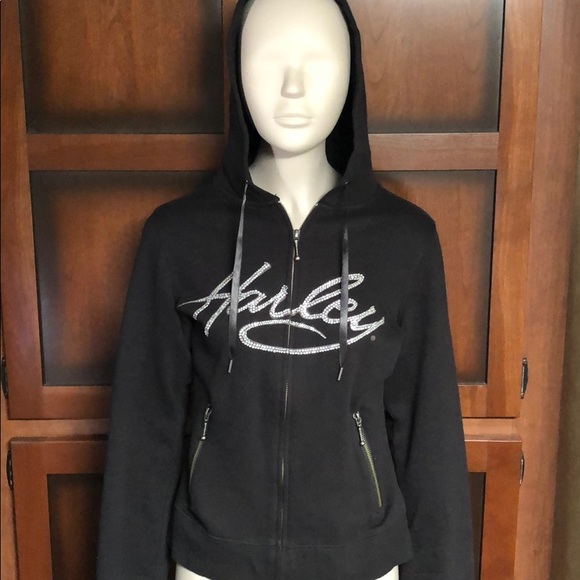 Harley-Davidson Tops - NWOT Harley Davidson zip up hoodie